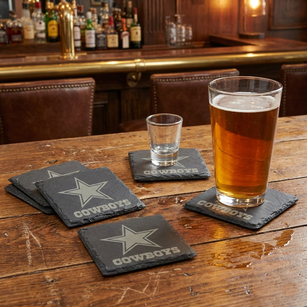 Slate Coaster - Dallas Cowboys