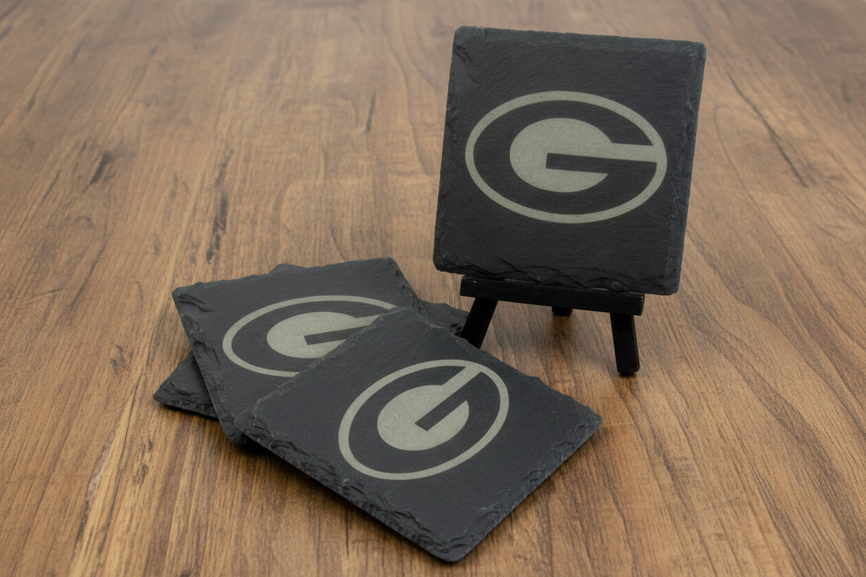 Slate Coaster - Green Bay Packers