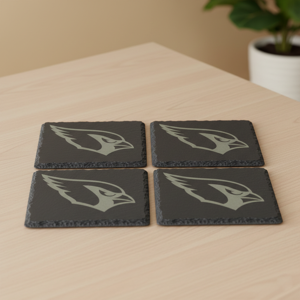 Slate Coaster - Arizona Cardinals
