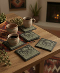 Slate Coaster - Saguaro Desert Vistas