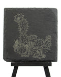 Slate Coaster - Prickly Pear